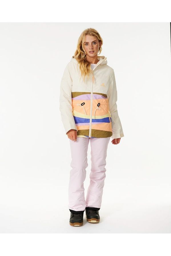 Rip Curl Rider Betty Snow Jacket Off White