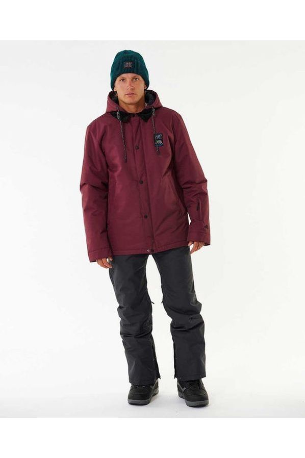 Rip Curl Coaches 10K/10K Snow Jacket Wineberry