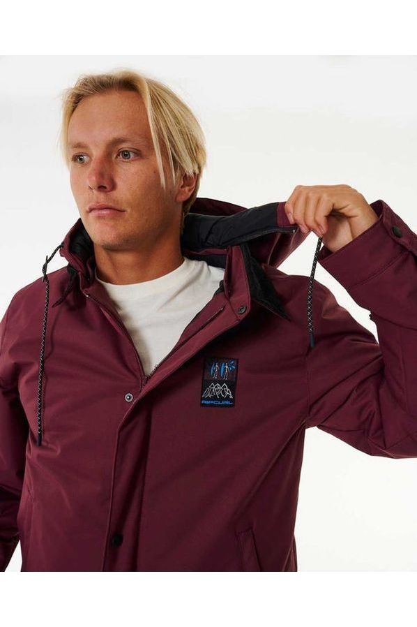 Rip Curl Coaches 10K/10K Snow Jacket Wineberry
