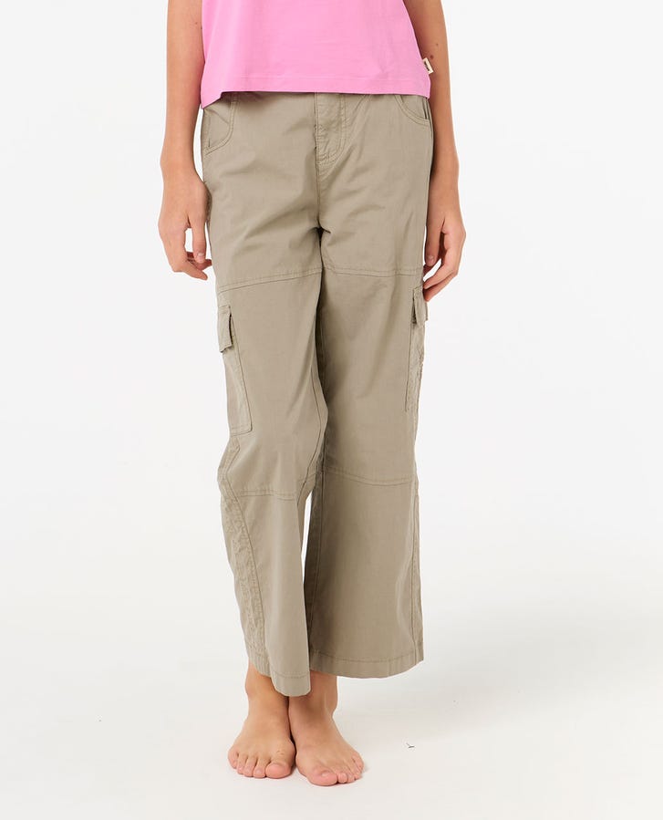 Rip Curl Cruisin Cargo Girls Pant Sage