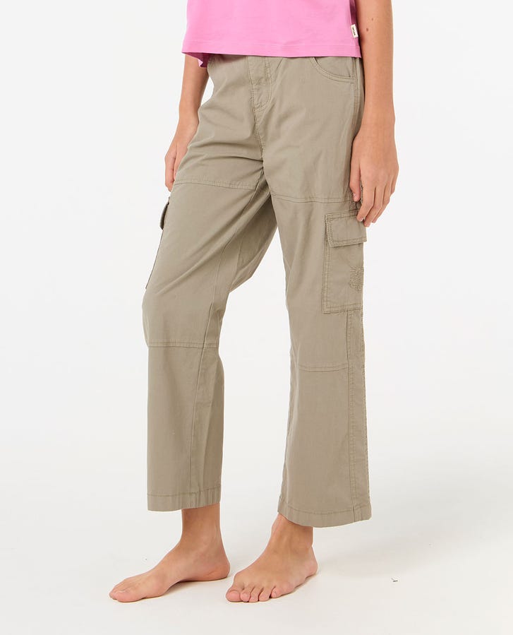 Rip Curl Cruisin Cargo Girls Pant Sage
