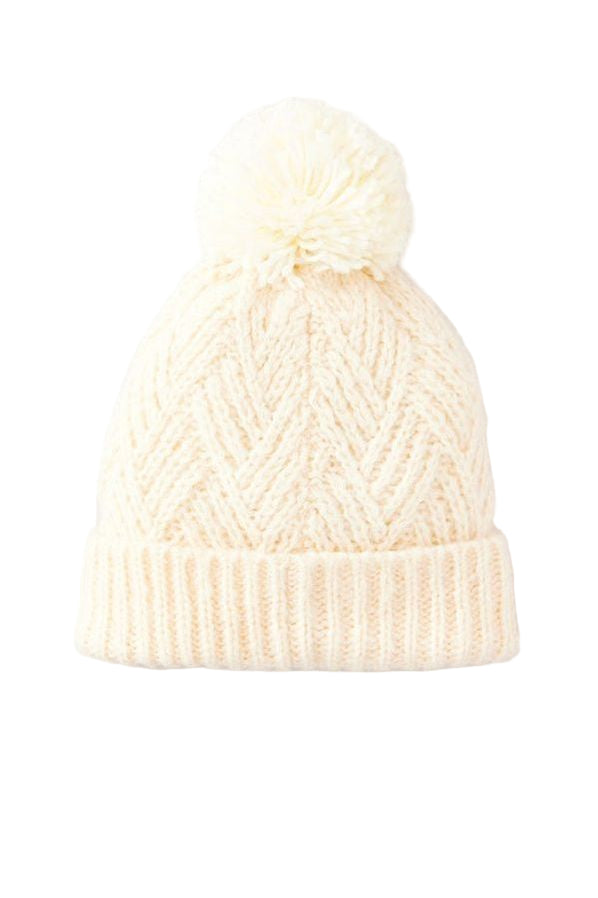 Rip Curl Premium Reg Pom Pom Beanie Beige