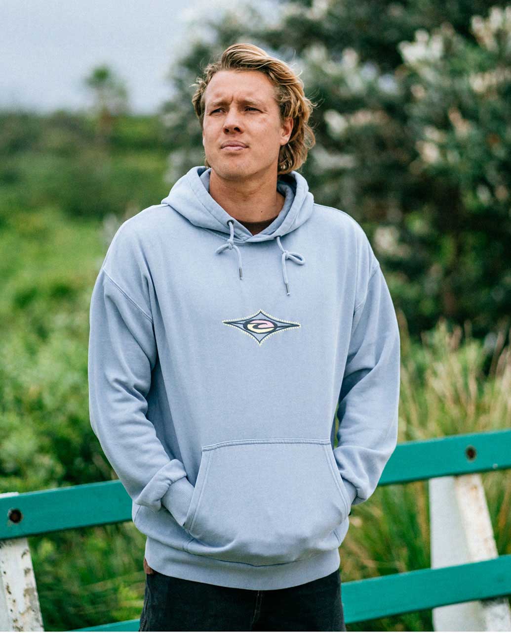 Rip Curl Raw Energy Hoody Light Blue