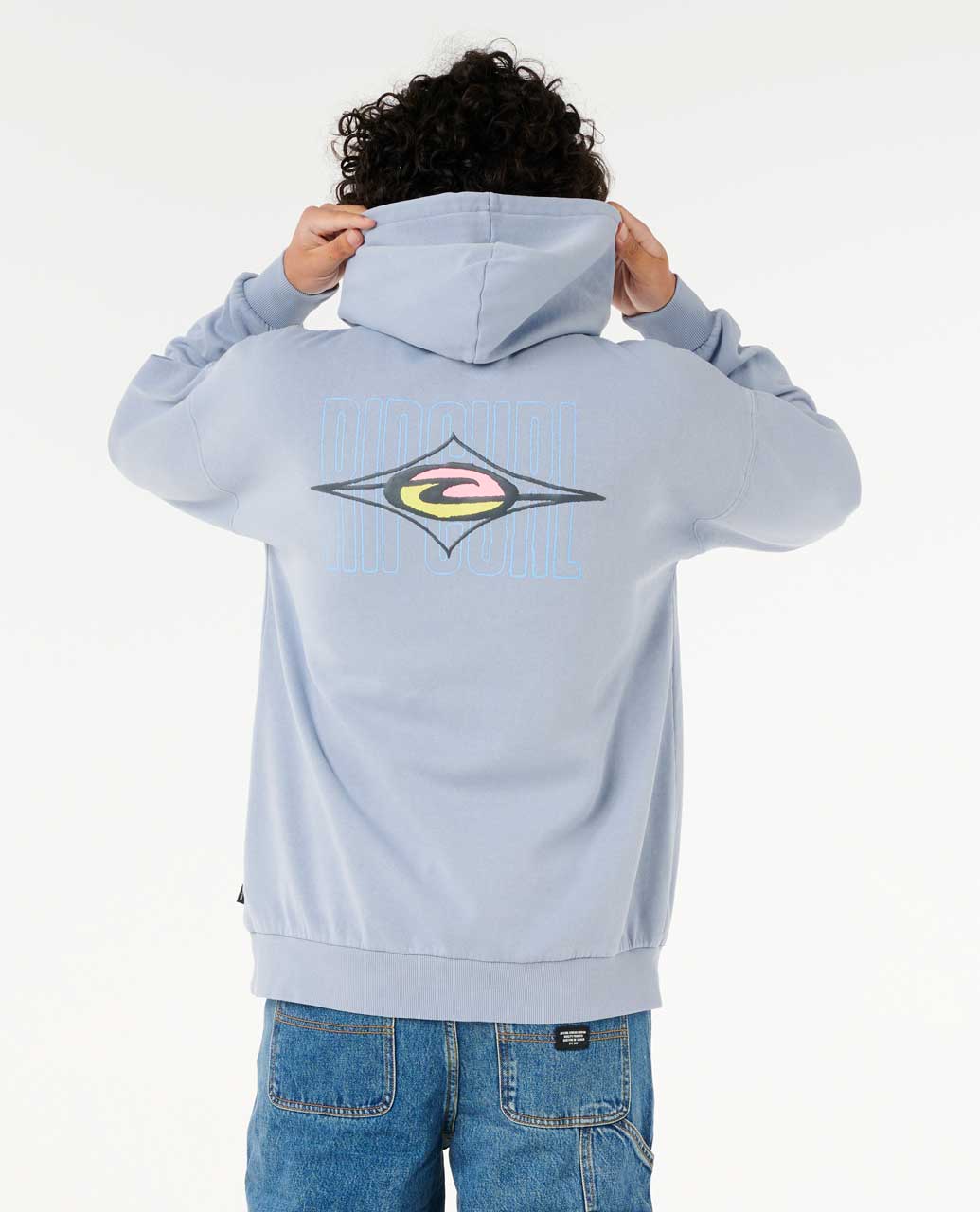 Rip Curl Raw Energy Hoody Light Blue