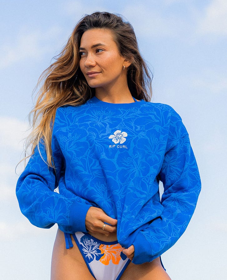 Rip Curl Aots - Cody Welsh Crew Sweat Blue