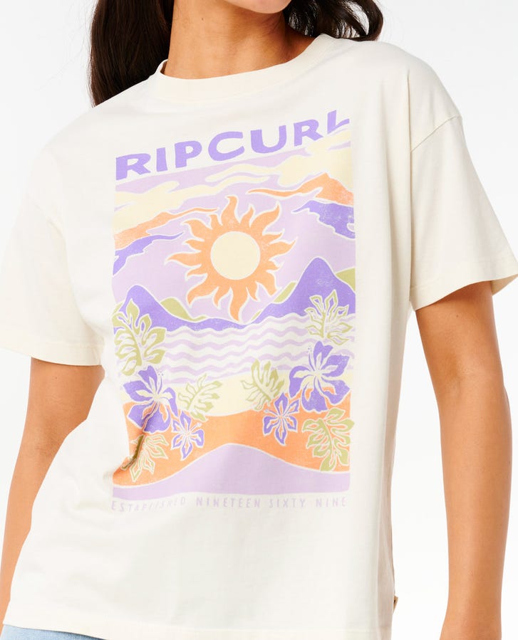 Rip Curl Dune Dancer Relaxed T-Shirt Bone