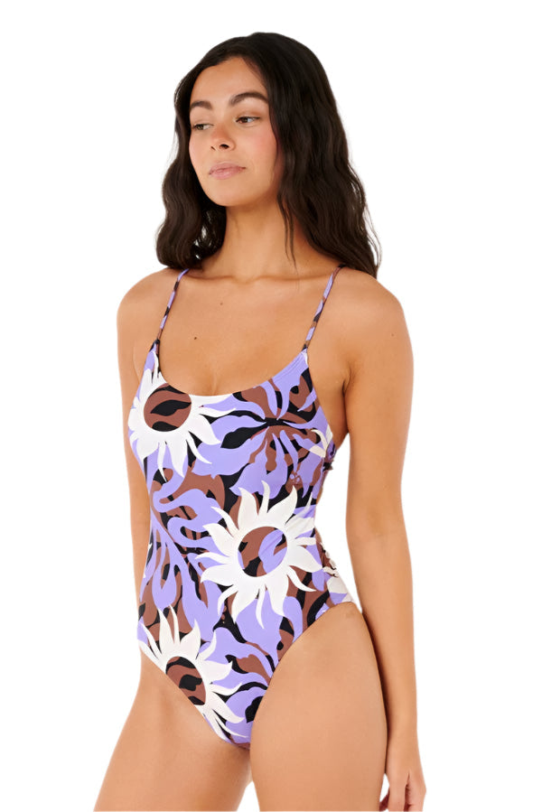 Rip Curl Cala Nights Cheeky 1 Pc Swimsuit Multi
