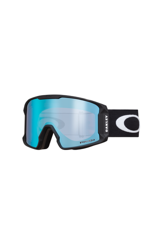 Oakley Line Miner L Ski & Snowboard Goggles Prizm Snow Sapphire Lenses, Matte Black Strap