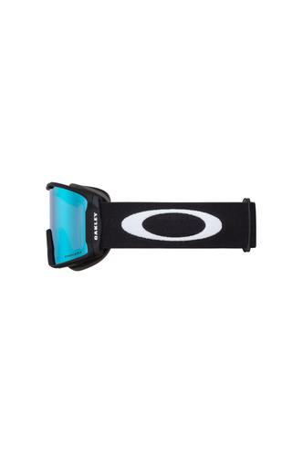 Oakley Line Miner L Ski & Snowboard Goggles Prizm Snow Sapphire Lenses, Matte Black Strap
