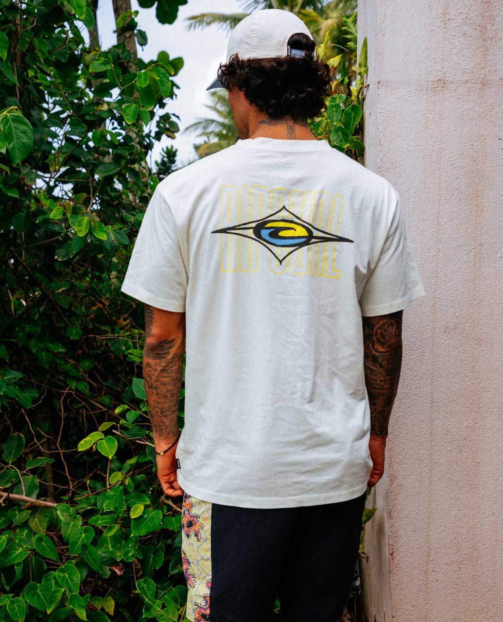 Rip Curl Raw Energy Maxxed Short Sleeve T-Shirt Bone