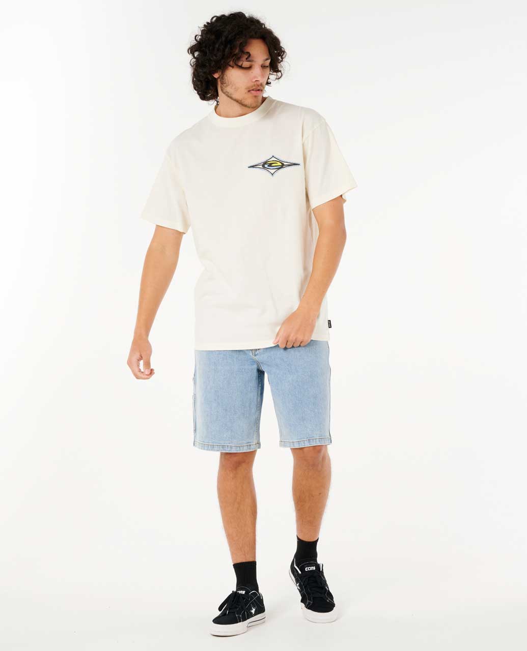 Rip Curl Raw Energy Maxxed Short Sleeve T-Shirt Bone