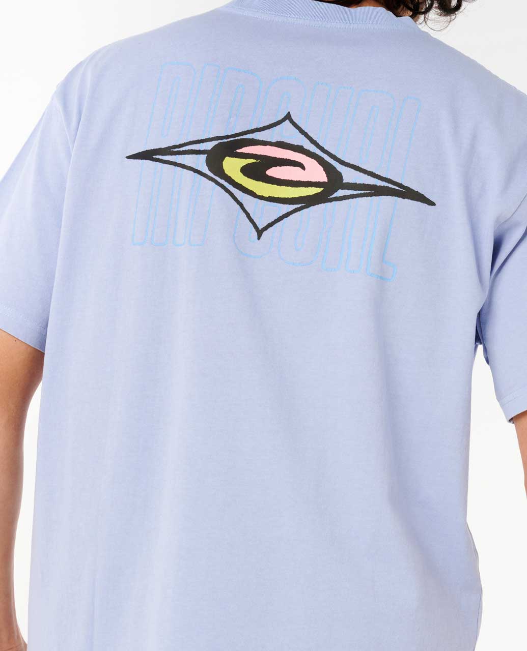 Rip Curl Raw Energy Maxxed Short Sleeve T-Shirt Light Blue