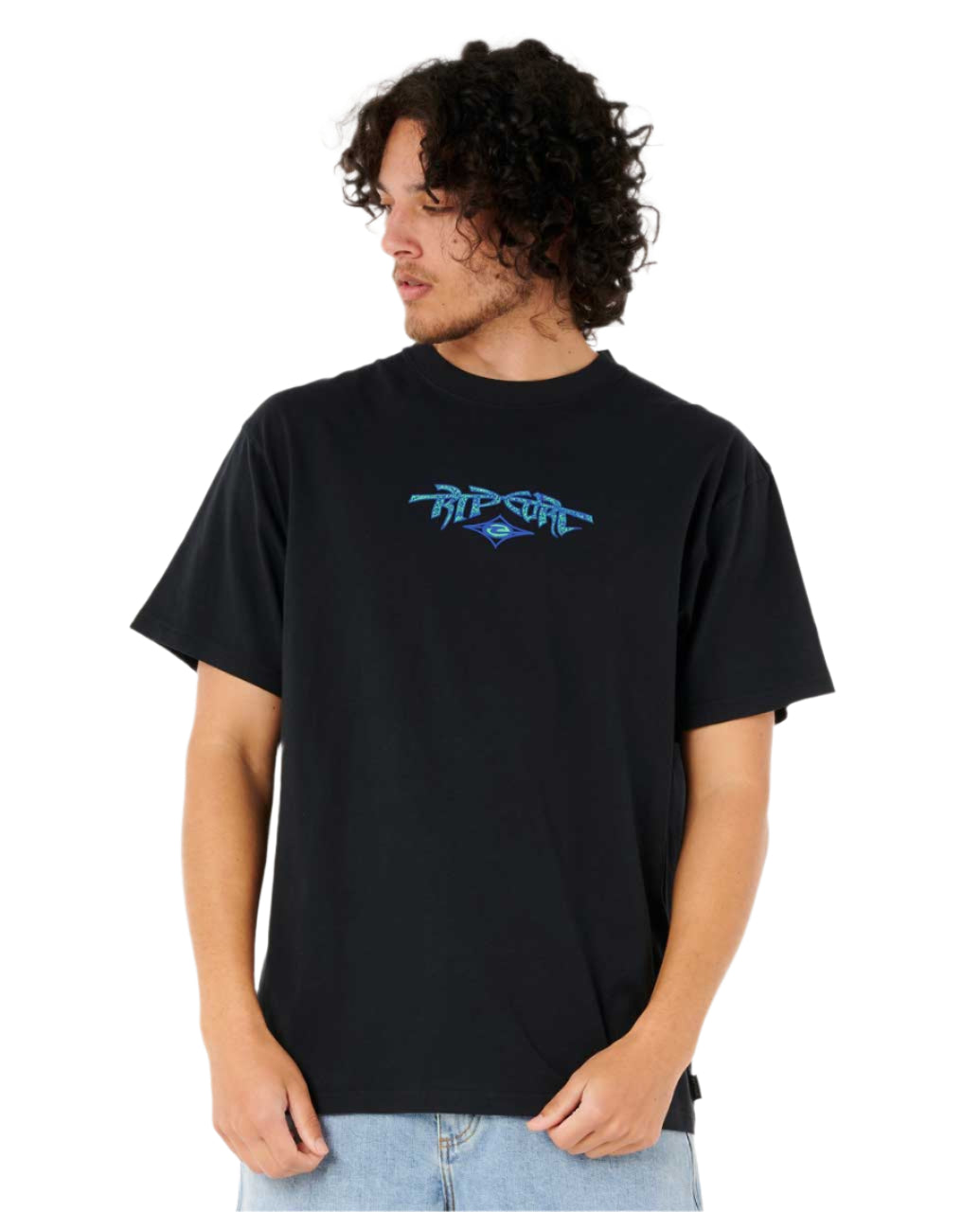 Rip Curl Raw Energy Gnarly Short Sleeve T-Shirt Black
