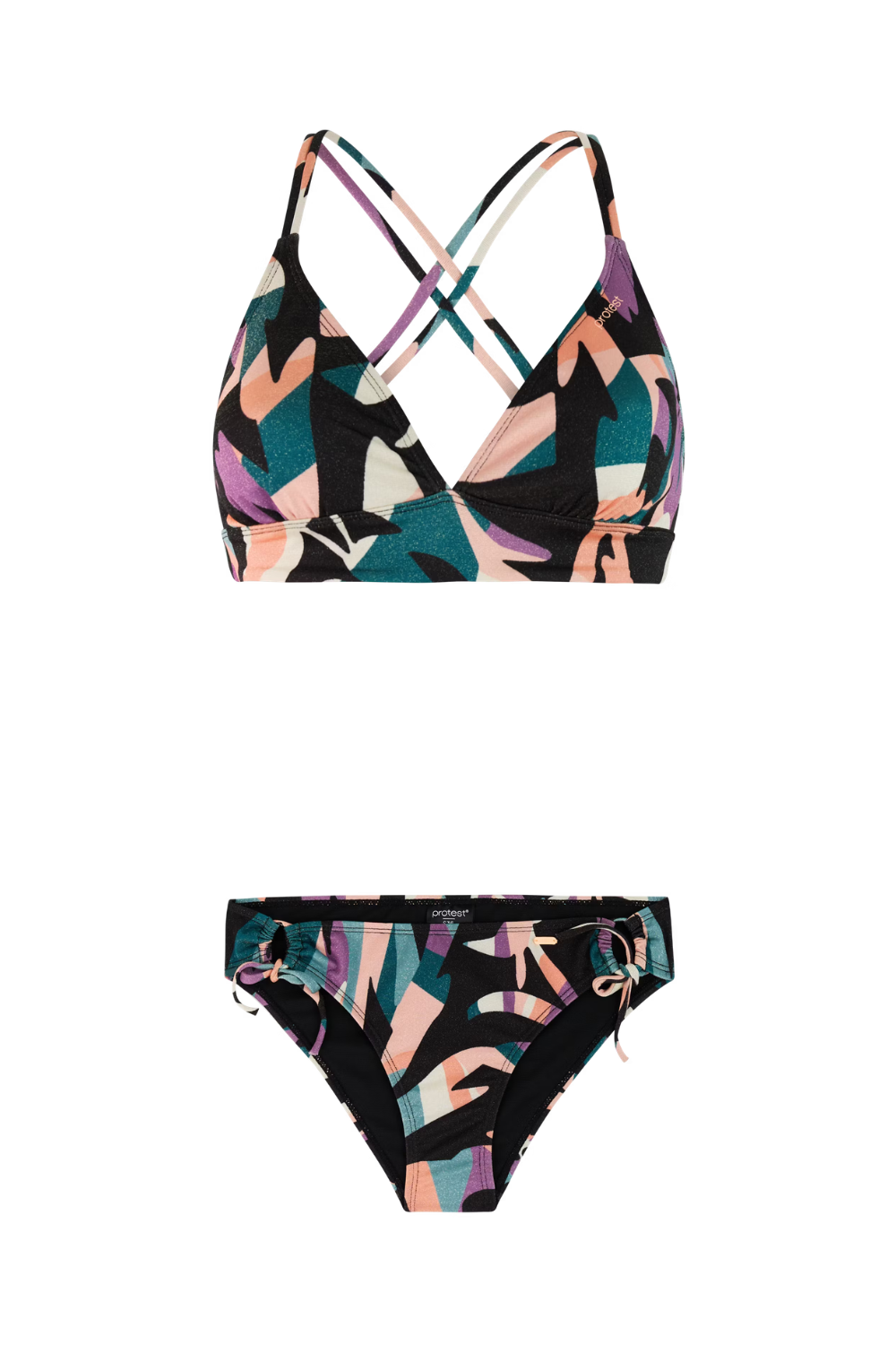 Protest PRTFrio Triangle Bikini Set Jelly Purple