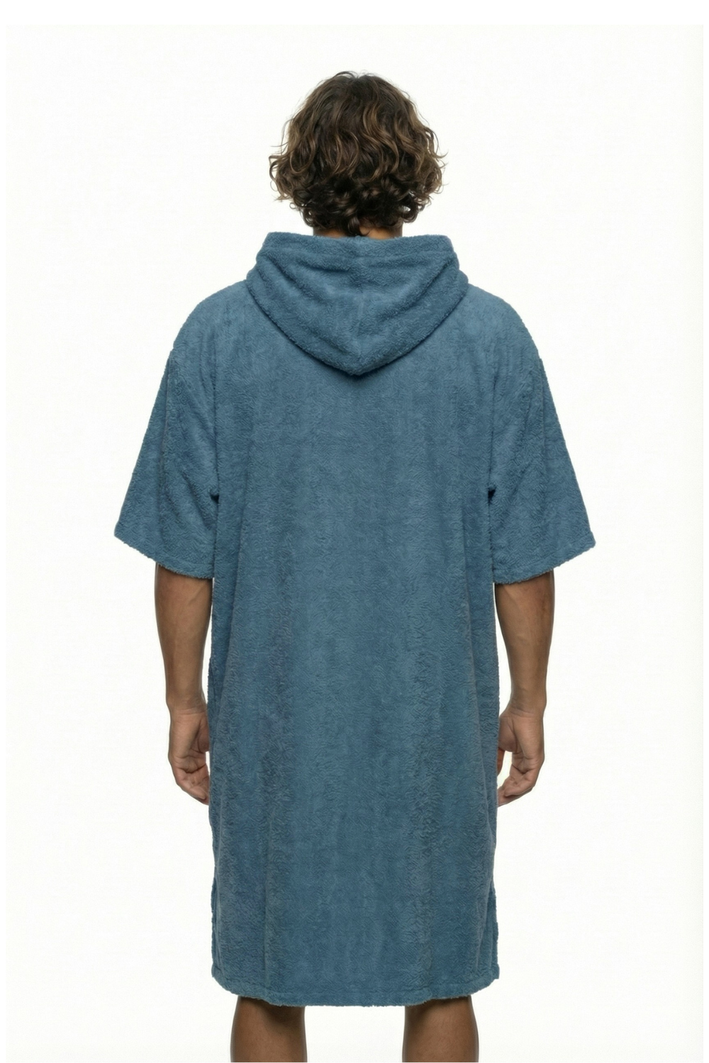 Tiki Adults Hooded Change Robe Navy