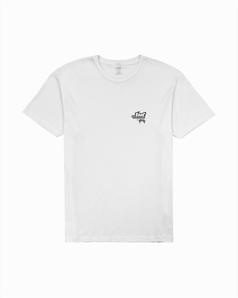 Lost Surfboards By Mayhem T-Shirt White