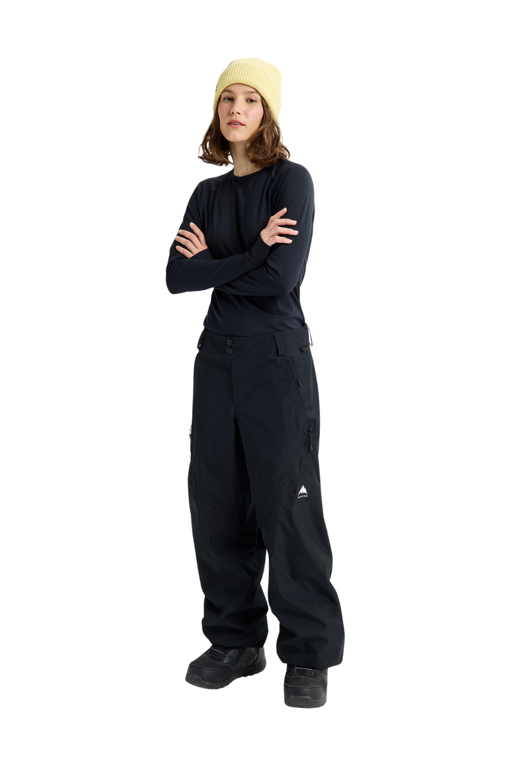 Burton Womens Reserve 2L Relaxed Snow Pants True Black