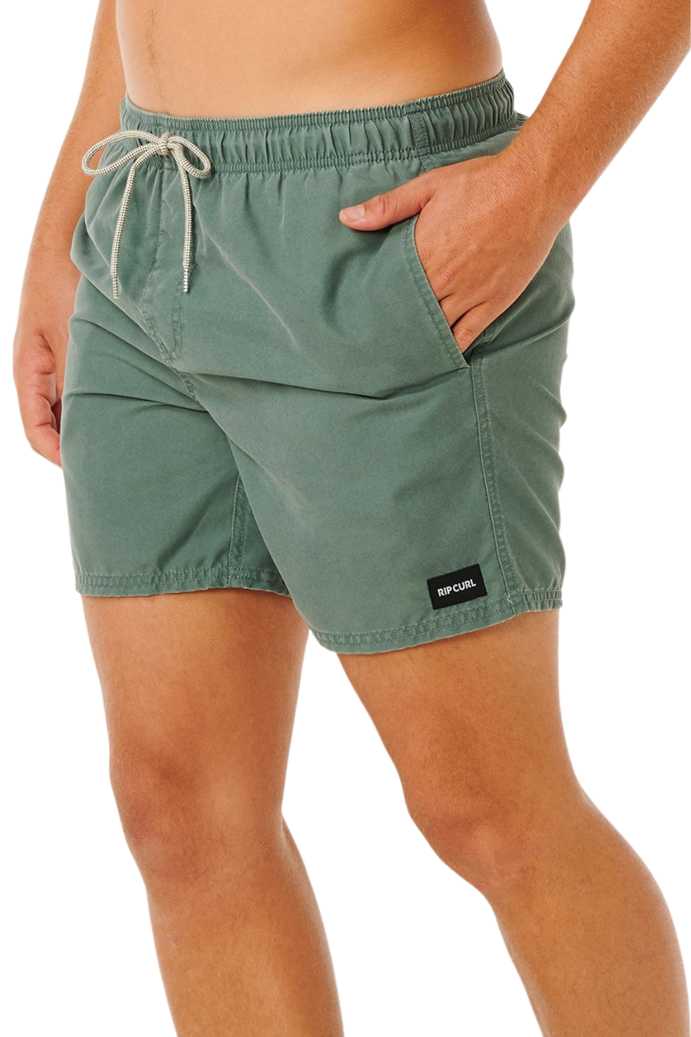 Rip Curl Offset Mens Washed Volley Shorts Moss