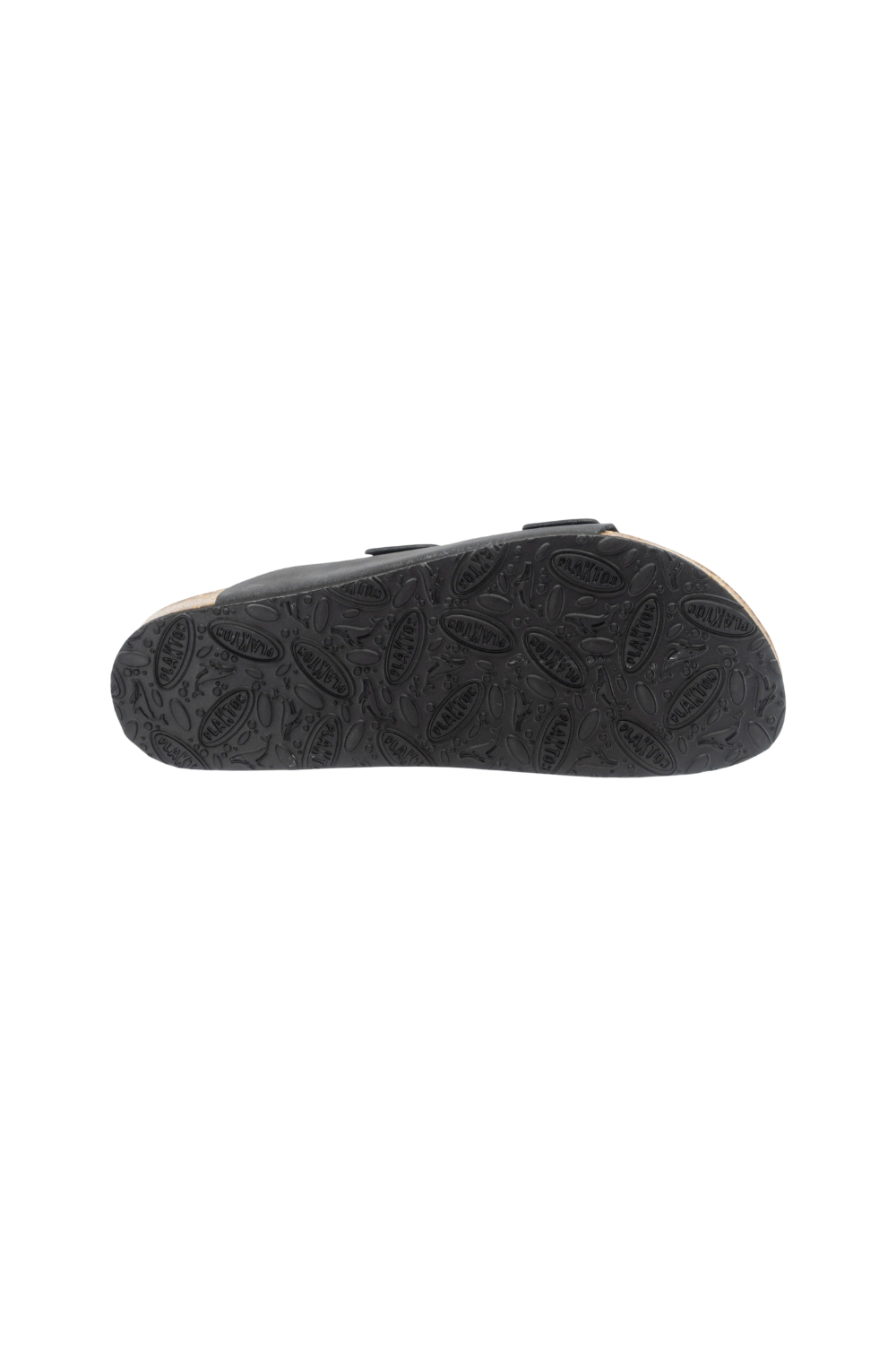 Plakton Barna Nobuck Mens Sandal Black