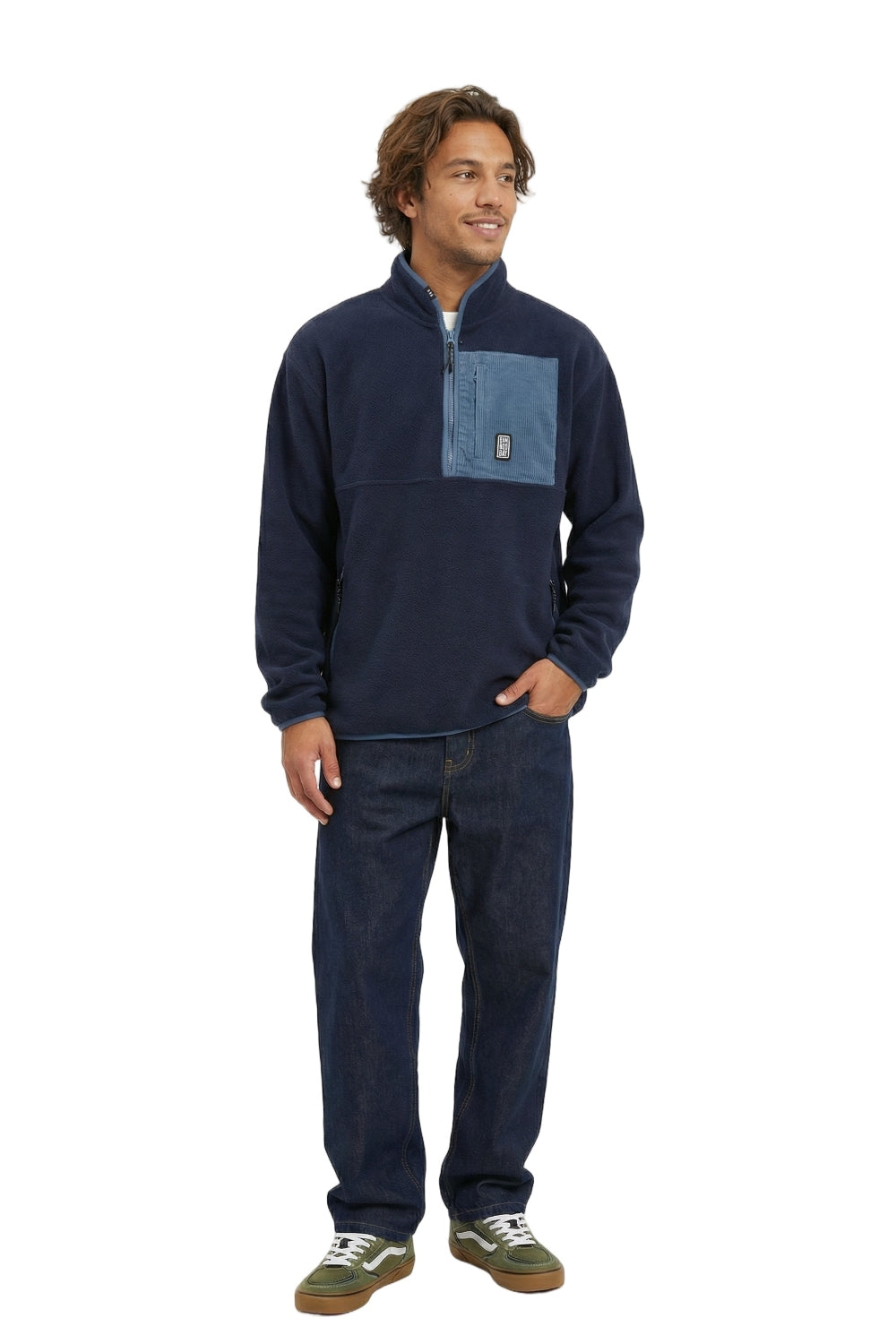 BamBooBay Boulder Fleece Navy