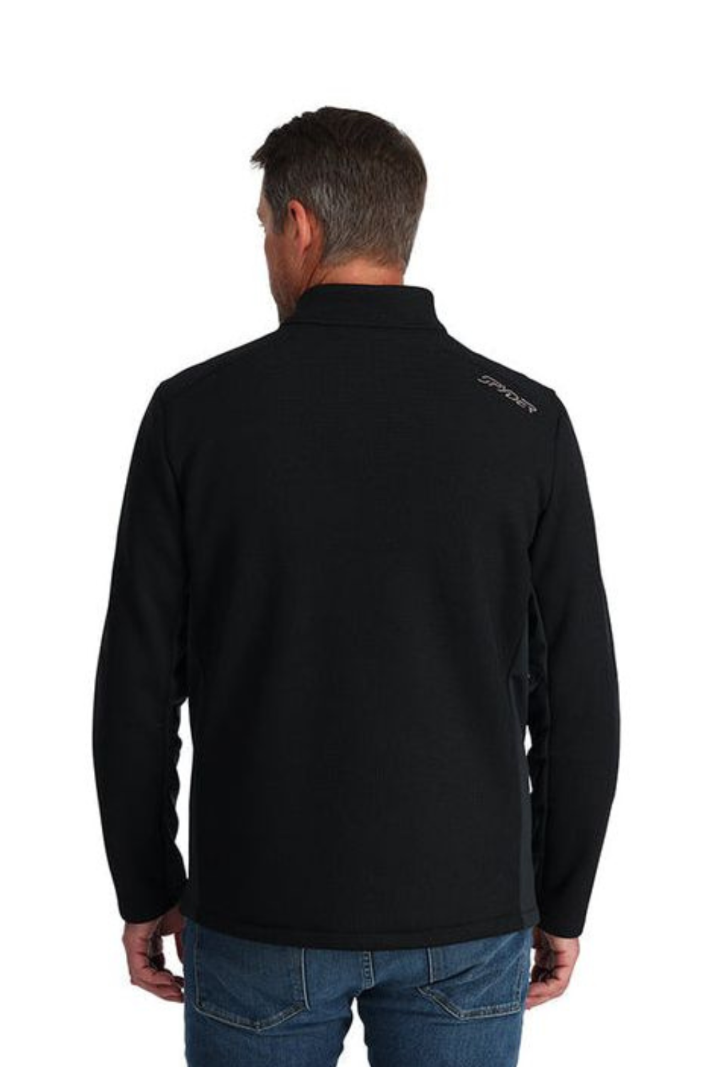 Spyder Mens Bandit Half Zip Fleece Black