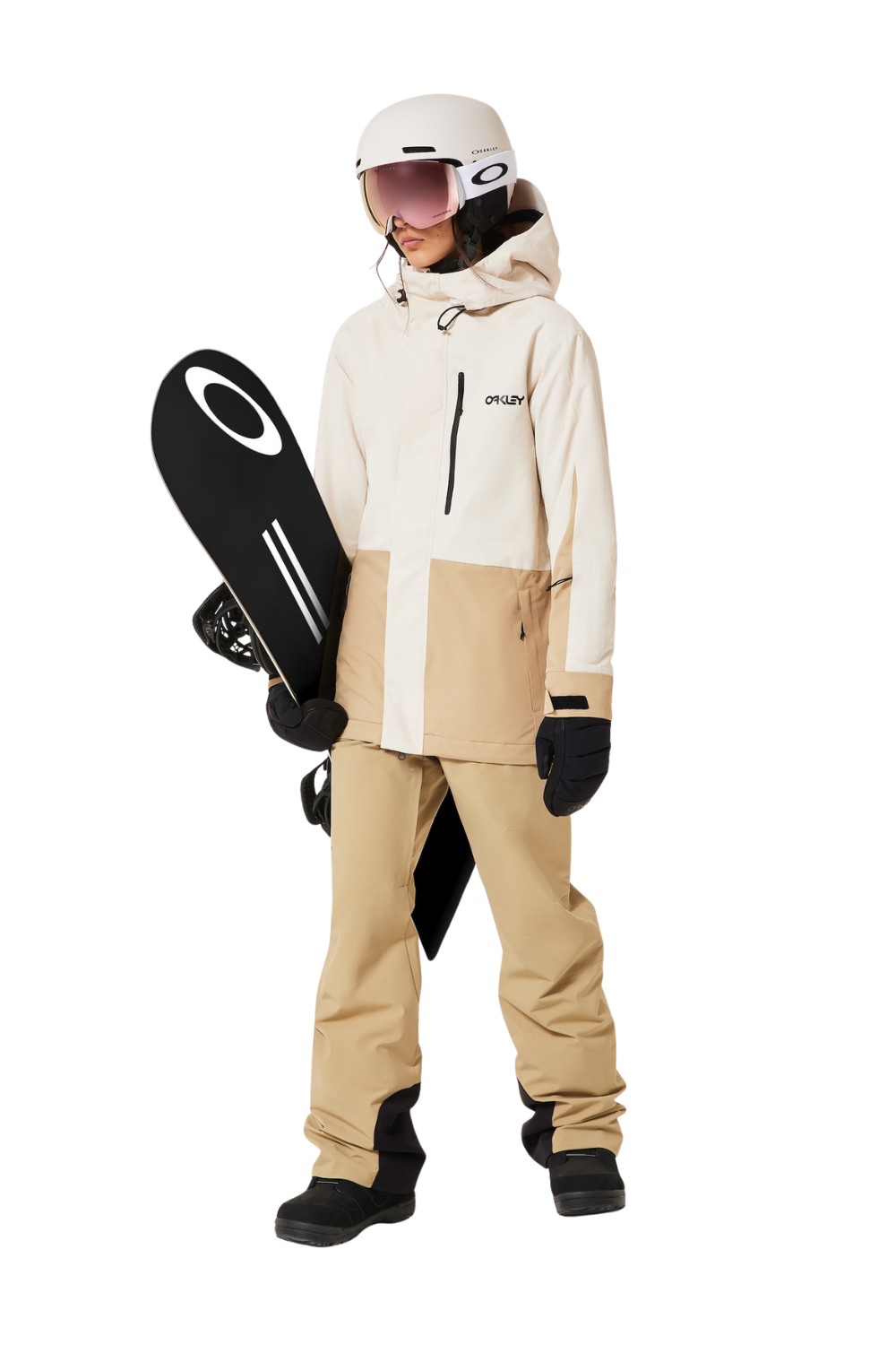 Oakley Womens Tnp Tbt Insulated Snow Jacket Mist/Pebble