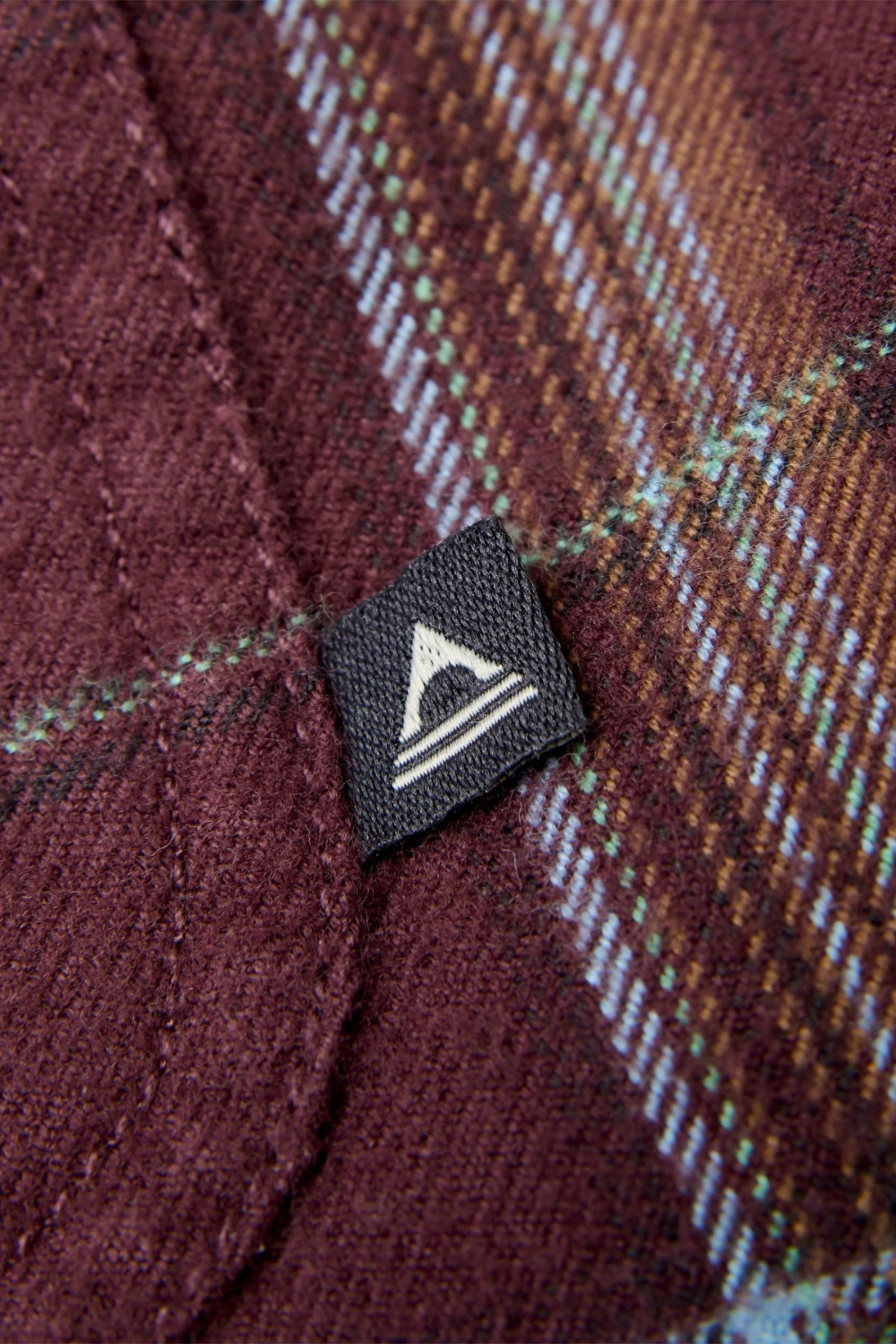 Passenger Kodiak Mens Sherpa Lined Overshirt Brambleberry Check