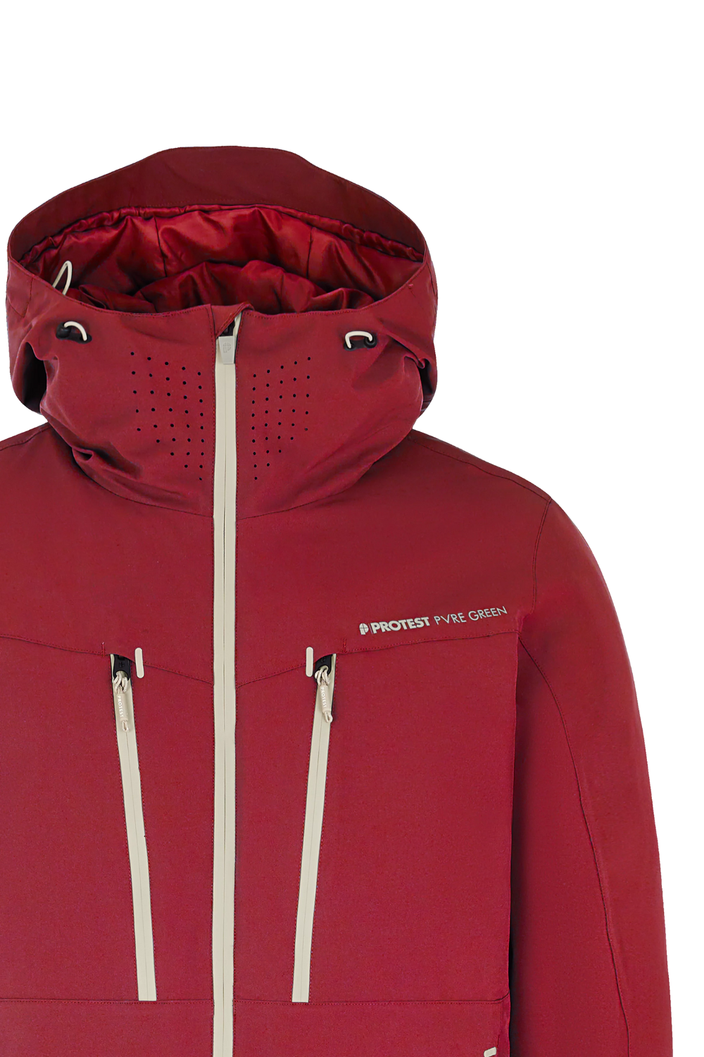Protest PRTTimothy Snow Jacket Velvet Red