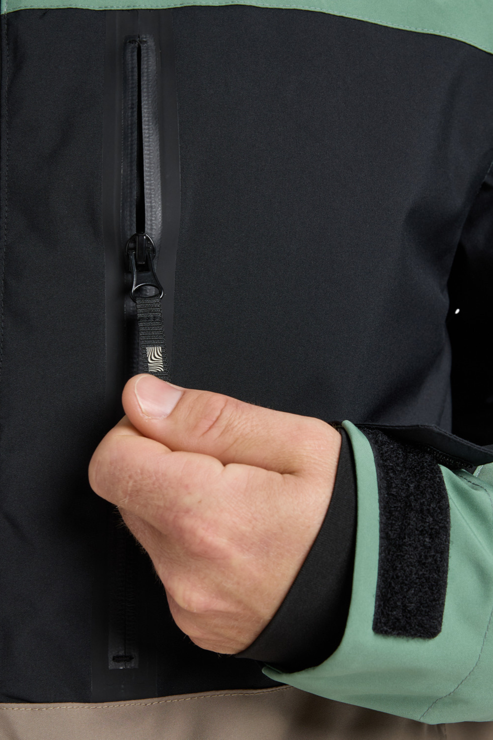 Quiksilver Mens Sycamore Block 20K Technical Snow Jacket Dark Ivy