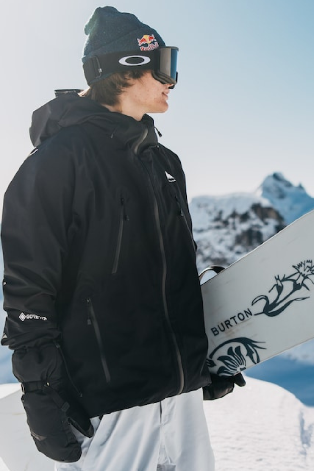 Burton Mens Reserve Gore-Tex 2L Shell Snow Jacket True Black