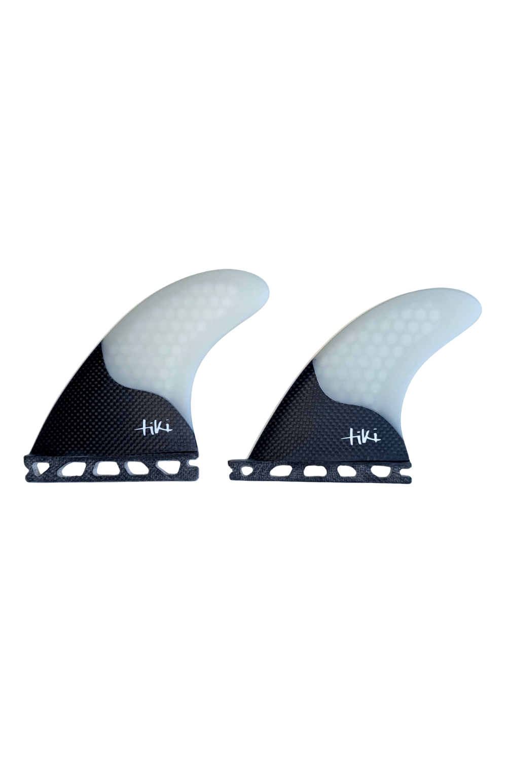 Tiki EVO Quad Rears Surfboard Fin Set Honeycomb-Carbon