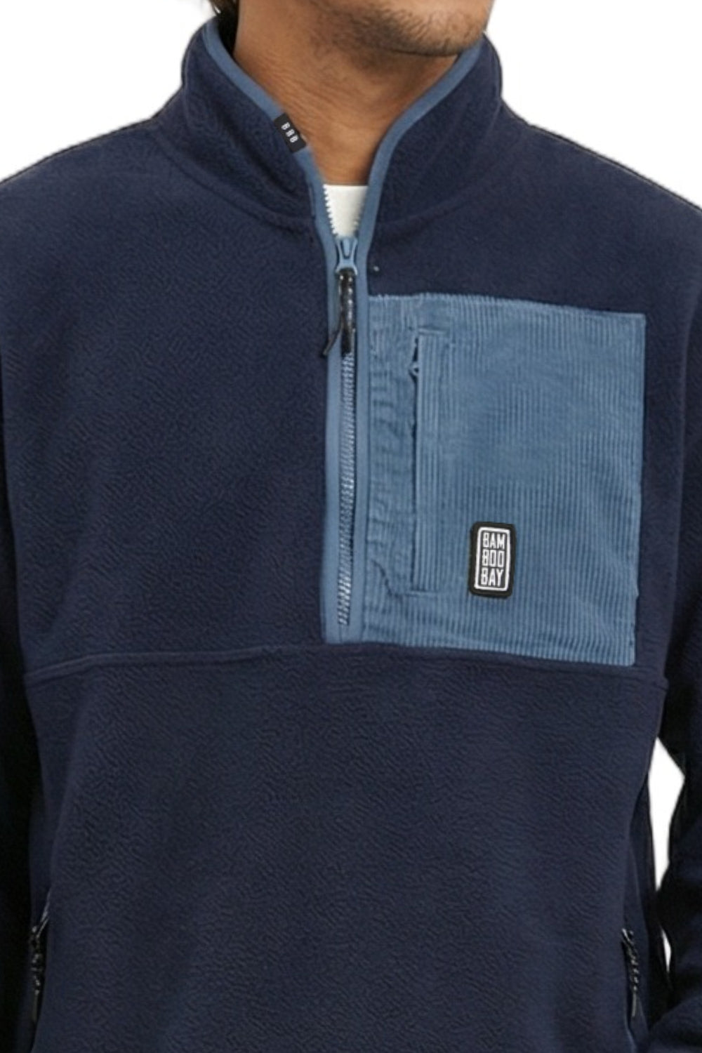 BamBooBay Boulder Fleece Navy