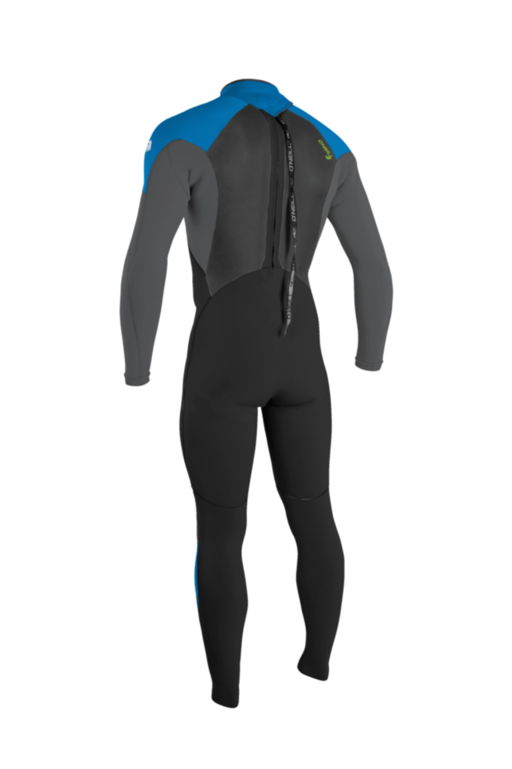 O'Neill Epic 3/2mm Youth Wetsuit Back Zip Black/Graphite/Bali Blue/Deep Sea