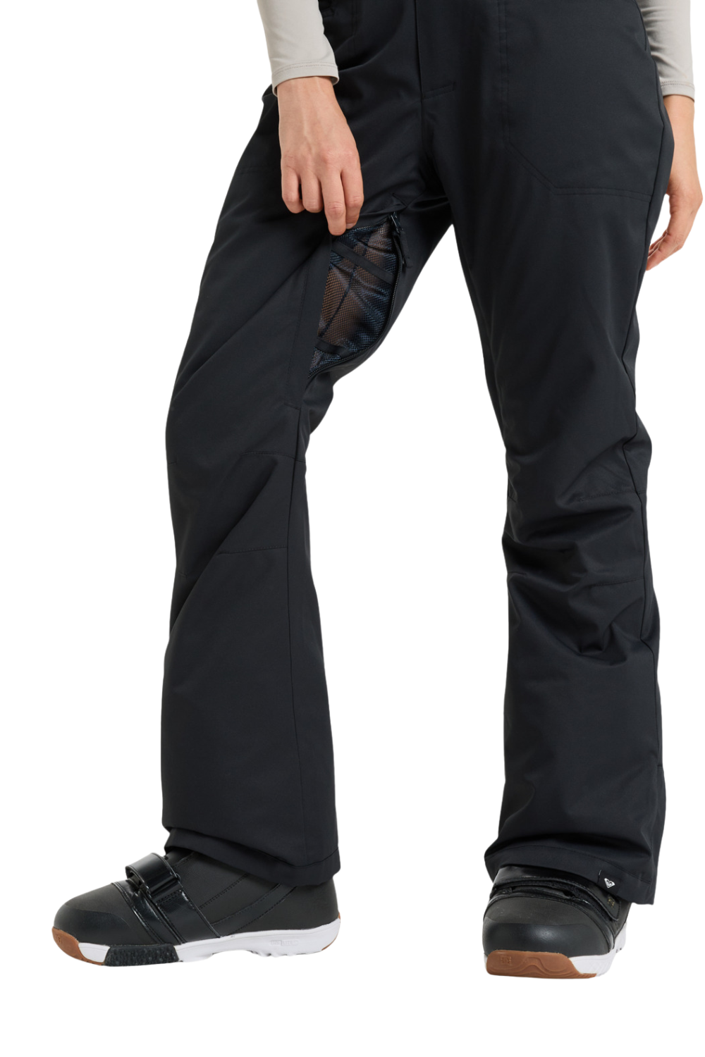 Roxy Womens Diversion Technical Snow Pants True Black