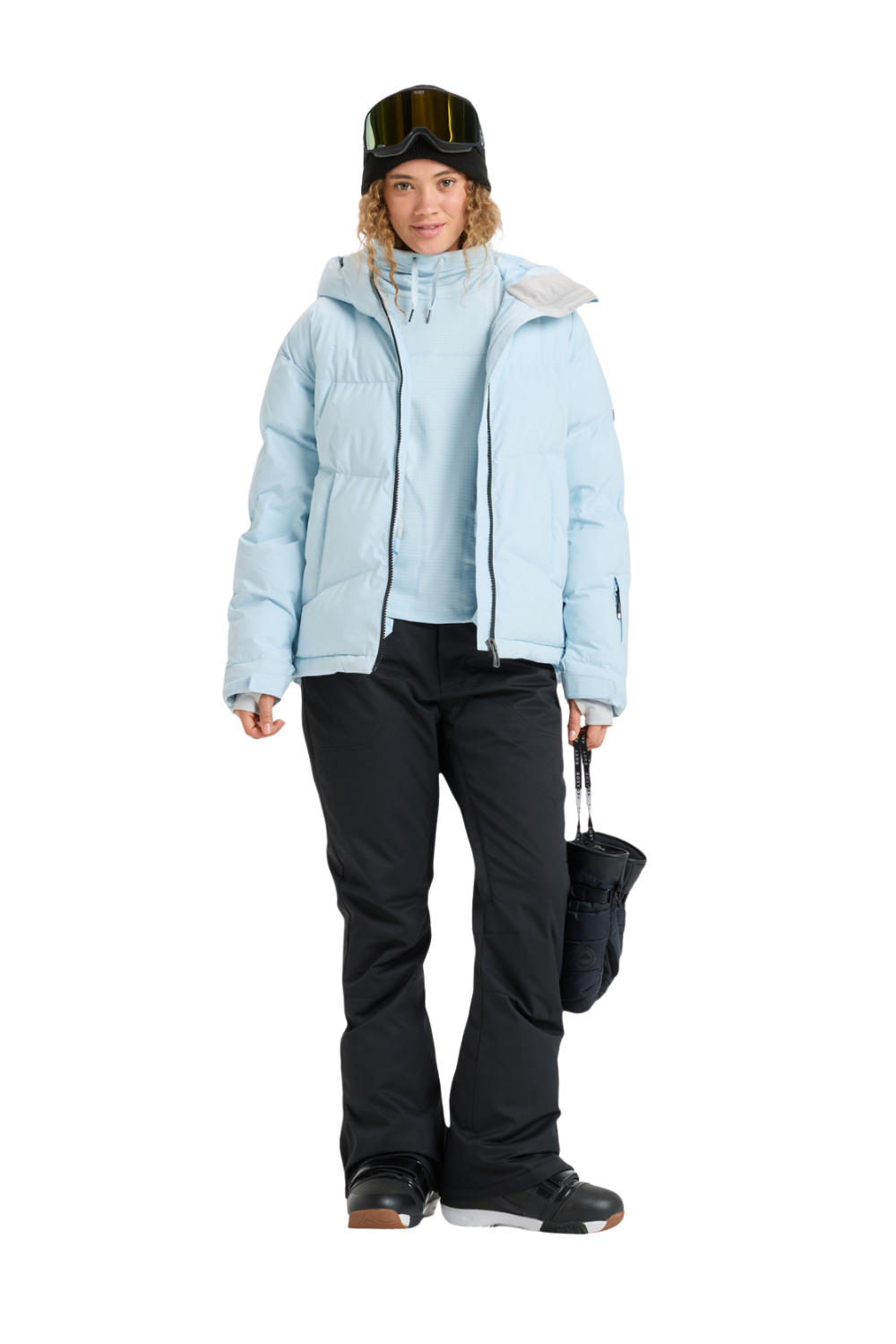 Roxy Womens Diversion Technical Snow Pants True Black