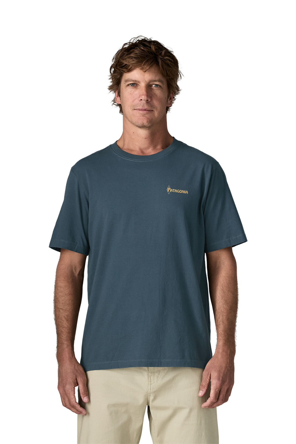 Patagonia Water People Spotter Mens T-Shirt Summit Blue