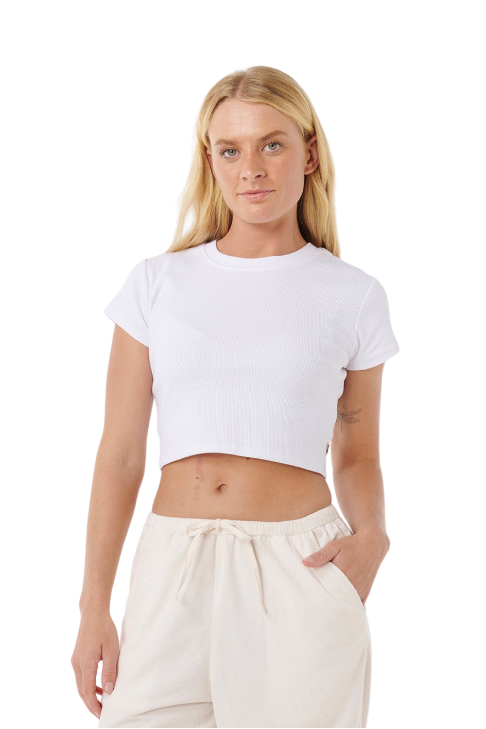 Rip Curl Keepsakes Womens Washed Cord Pants Stone