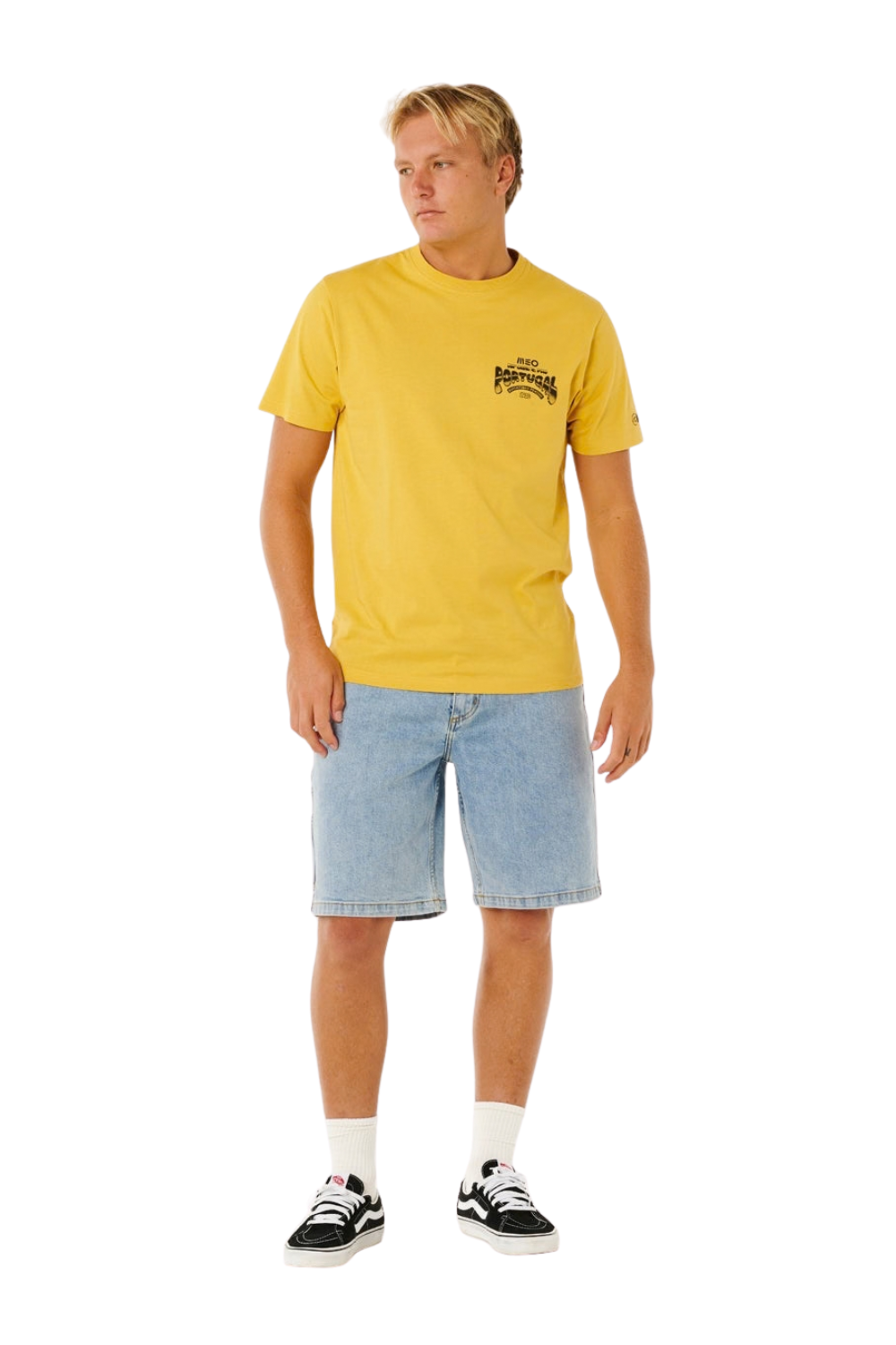 Rip Curl Meo Peniche Pro 26 Event Mens T-Shirt Ochre