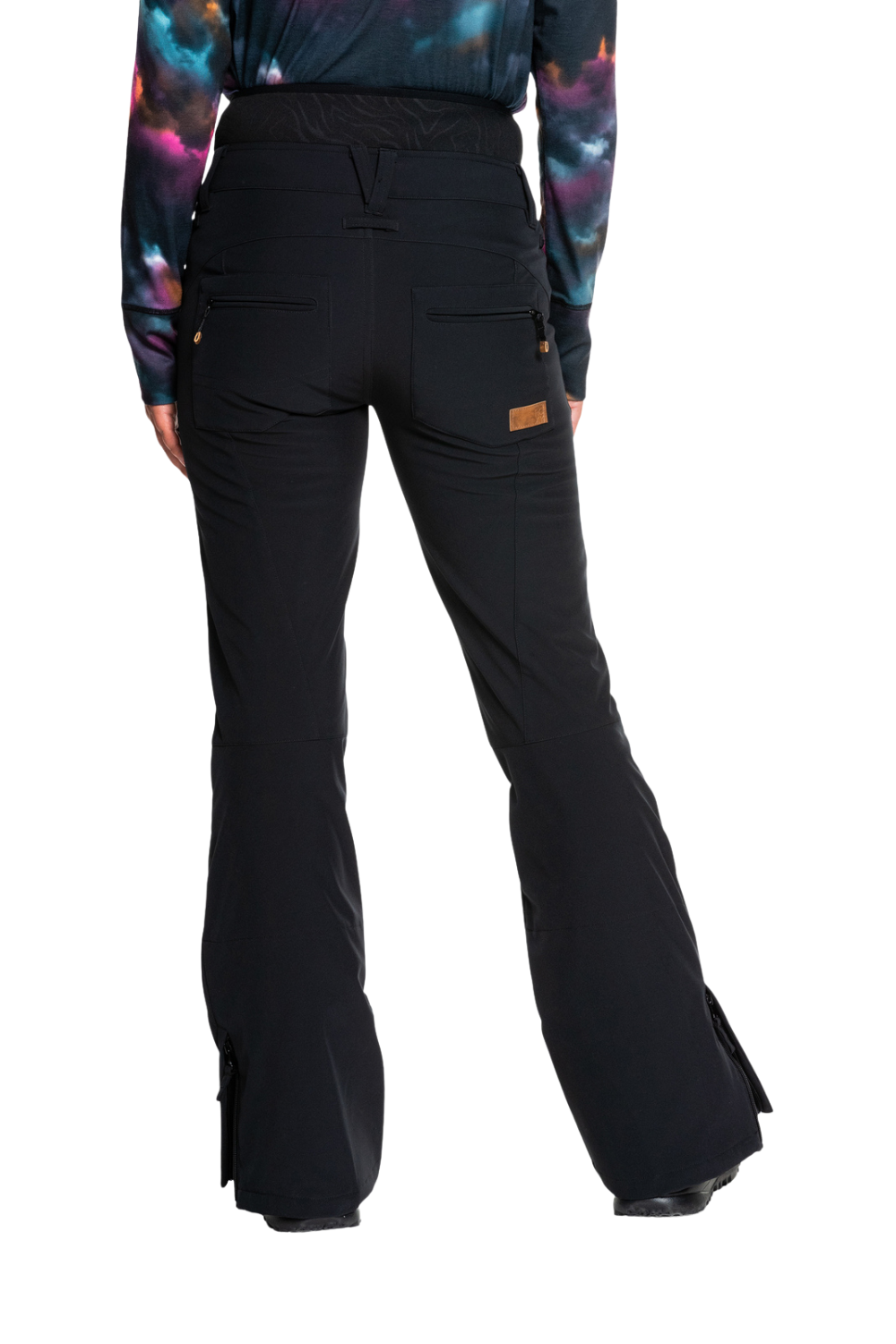 Roxy Womens Rising High Technical Snow Pants True Black