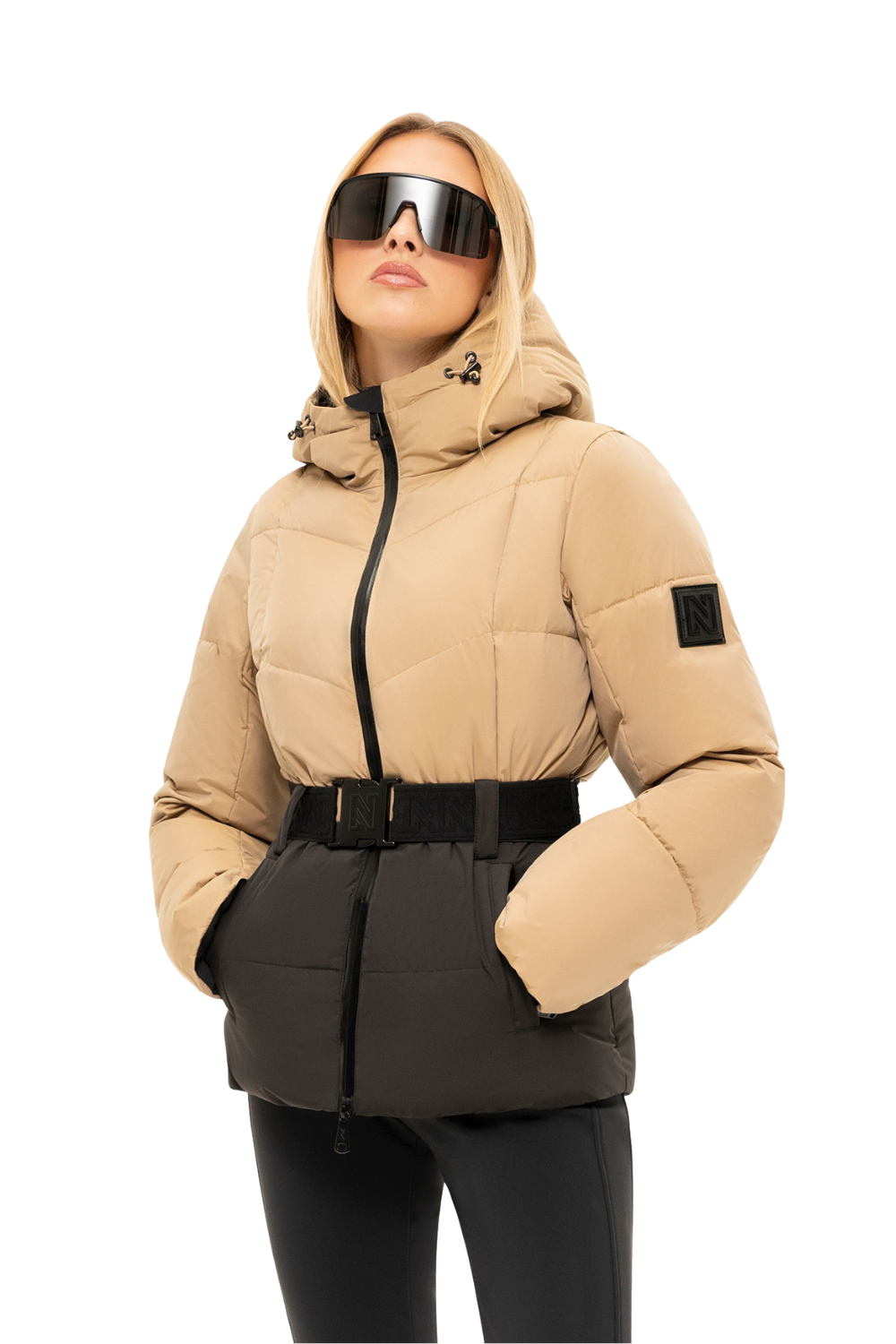 Nikkie Nateland Contrast Snow Jacket Hummus