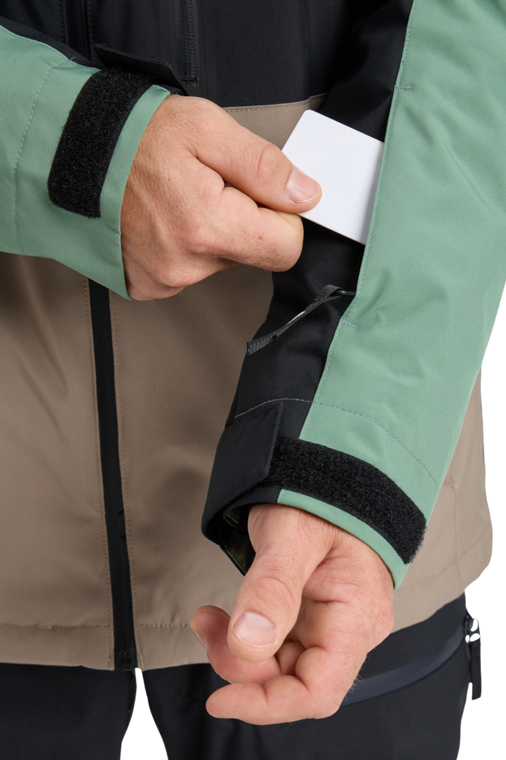 Quiksilver Mens Sycamore Block 20K Technical Snow Jacket Dark Ivy