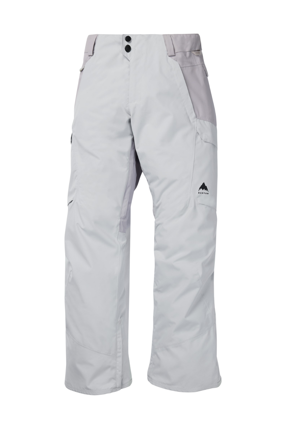 Burton Womens Reserve 2L Insulated Snow Pants Gray Cloud/Washed Lavender