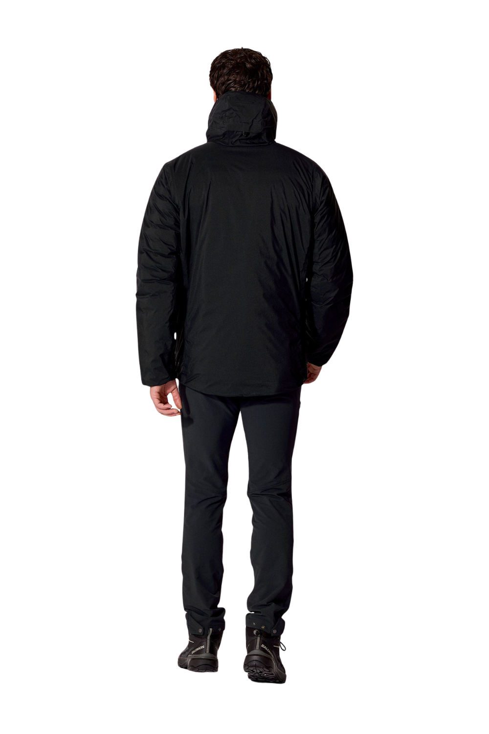 Rab Microlight Shield Mens Waterproof Down Jacket Black