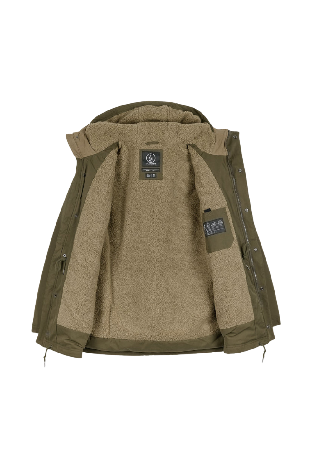 Volcom Starget 5K Parka Jacket Military