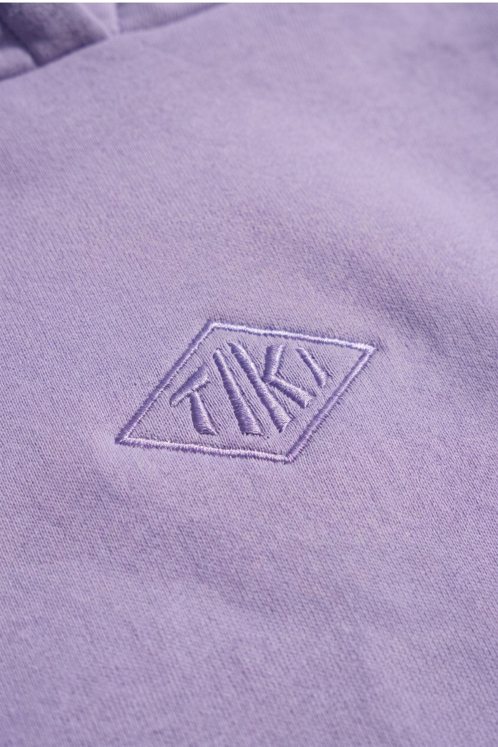 Tiki Diamond Womens Hoodie Lilac