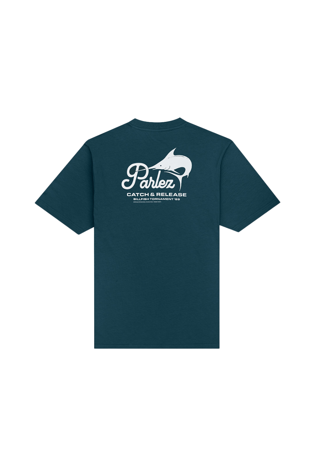 Parlez Release T-Shirt Petrol
