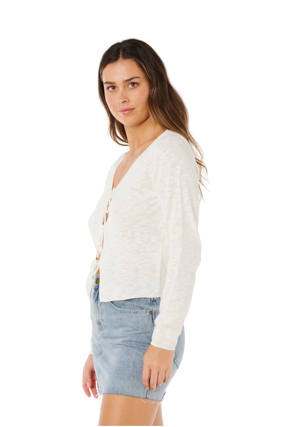 Rip Curl Pacific Knit Womens Cardigan Bone
