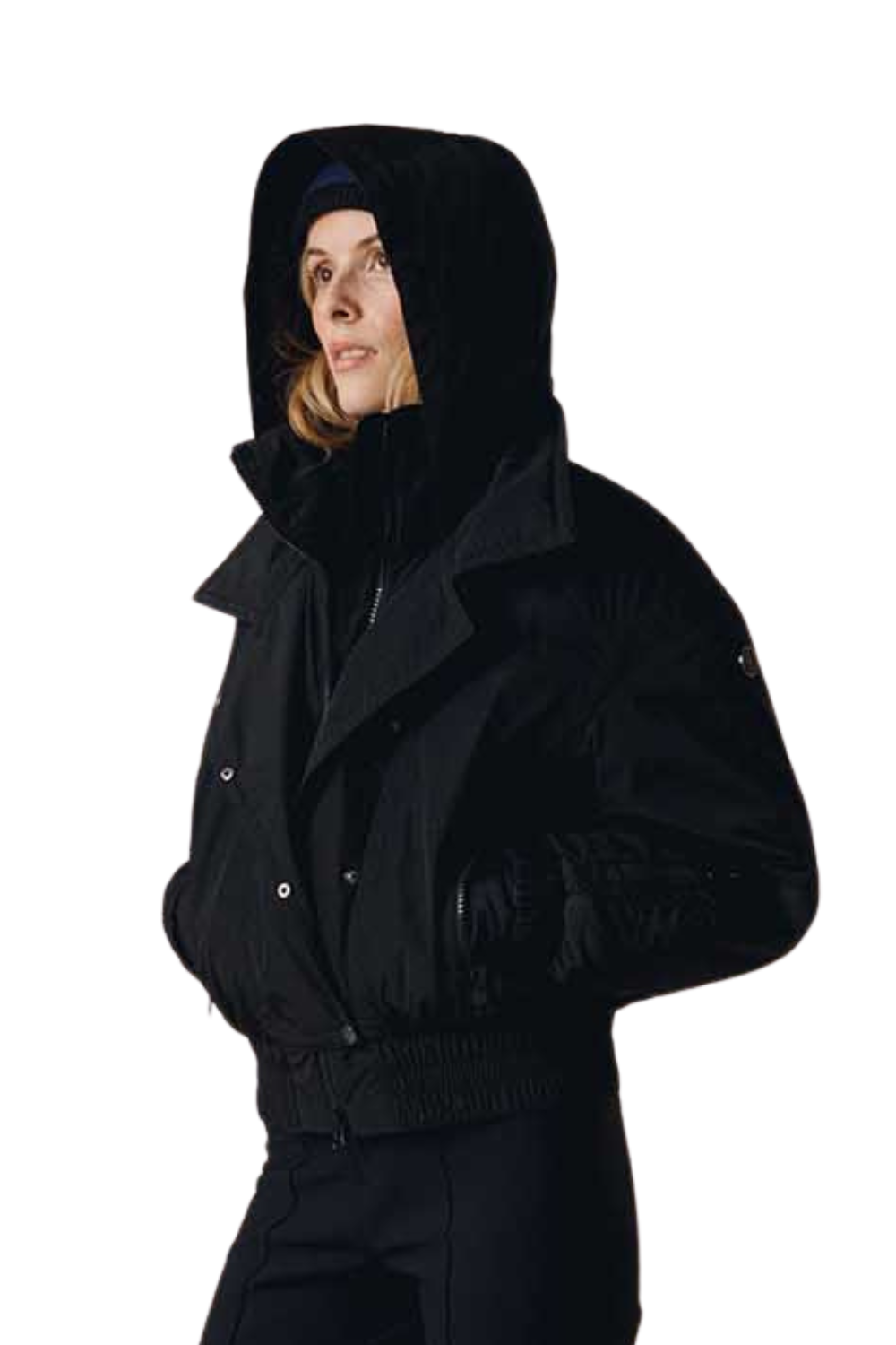 Poirve Blanc Judy Womens Snow Jacket Black