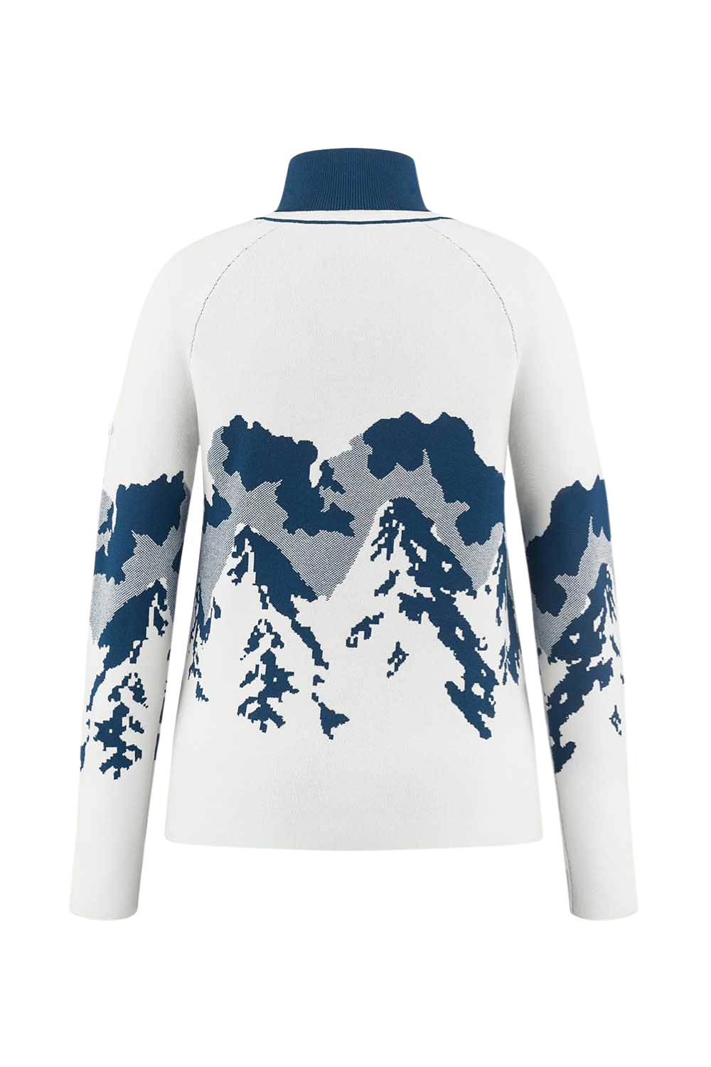 Poirve Blanc Ambre Womens Knit Pullover White