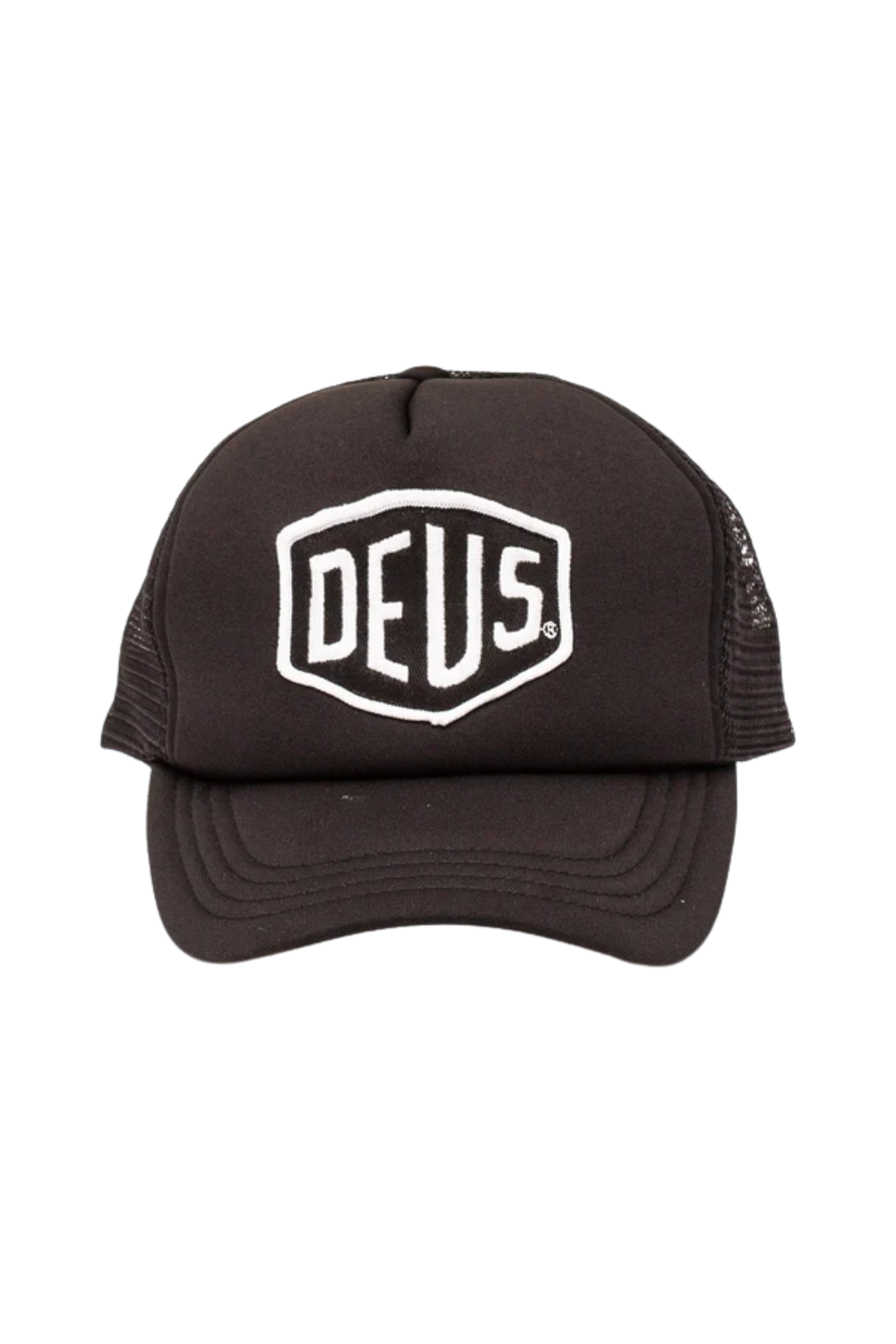 Deus Baylands Trucker Cap Black/White